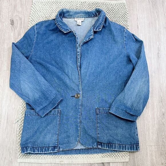 Vintage Lightweight Women’s Denim Jacket - Picture 1 of 5